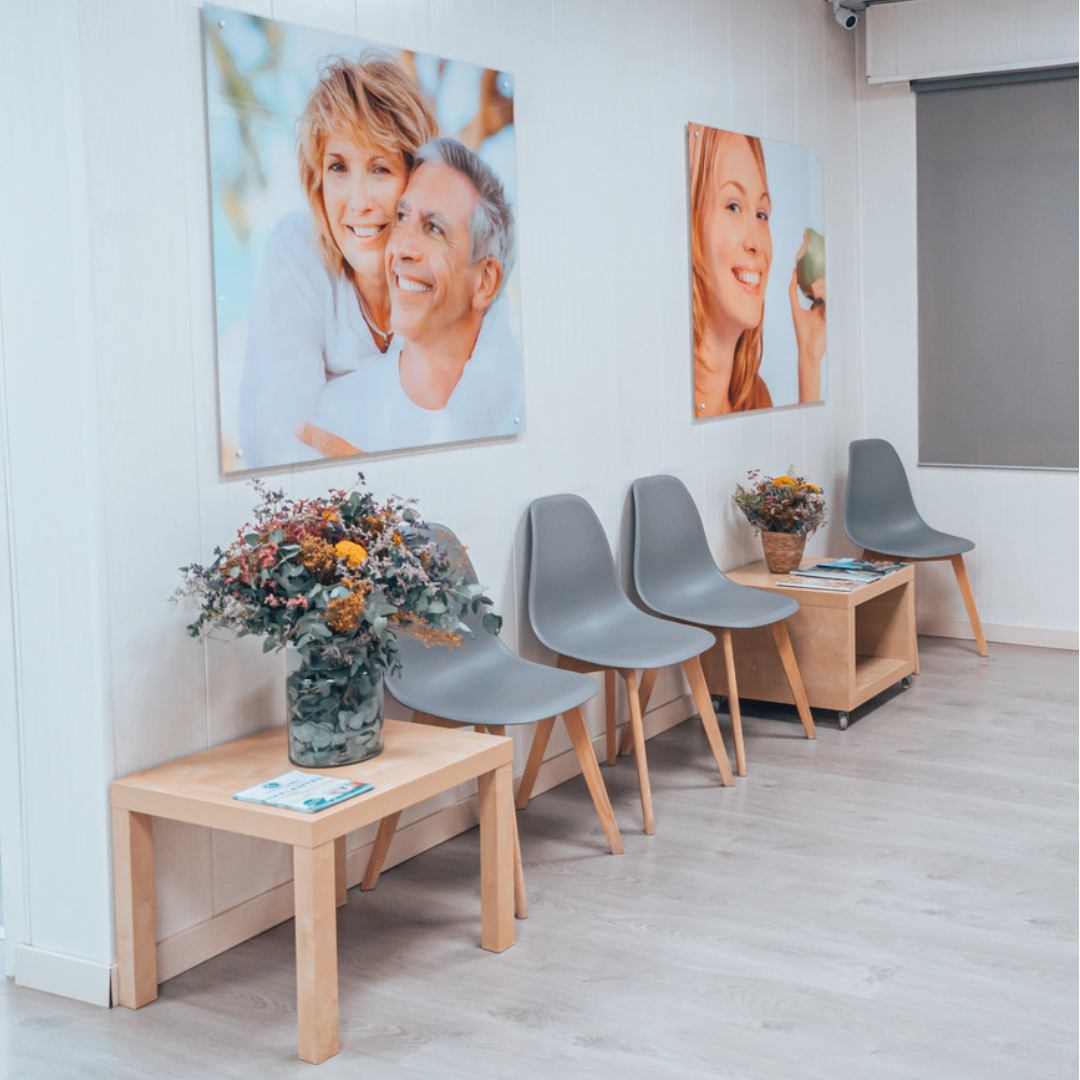 Sala de Espera - clínica Dental Grupoden Dra Lozano